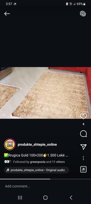 Tapet Gold 120 x 180
