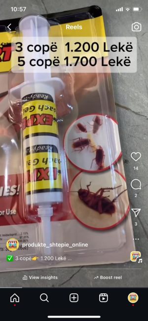 Tubet ngjitës për insektet