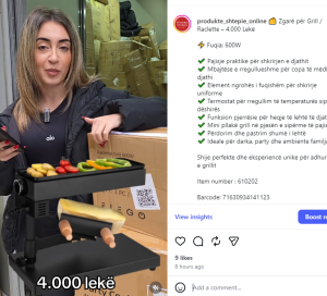 Zgarë për Grill / Raclette   610202
