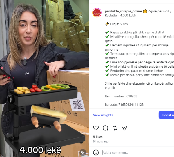 Zgarë për Grill / Raclette 610202