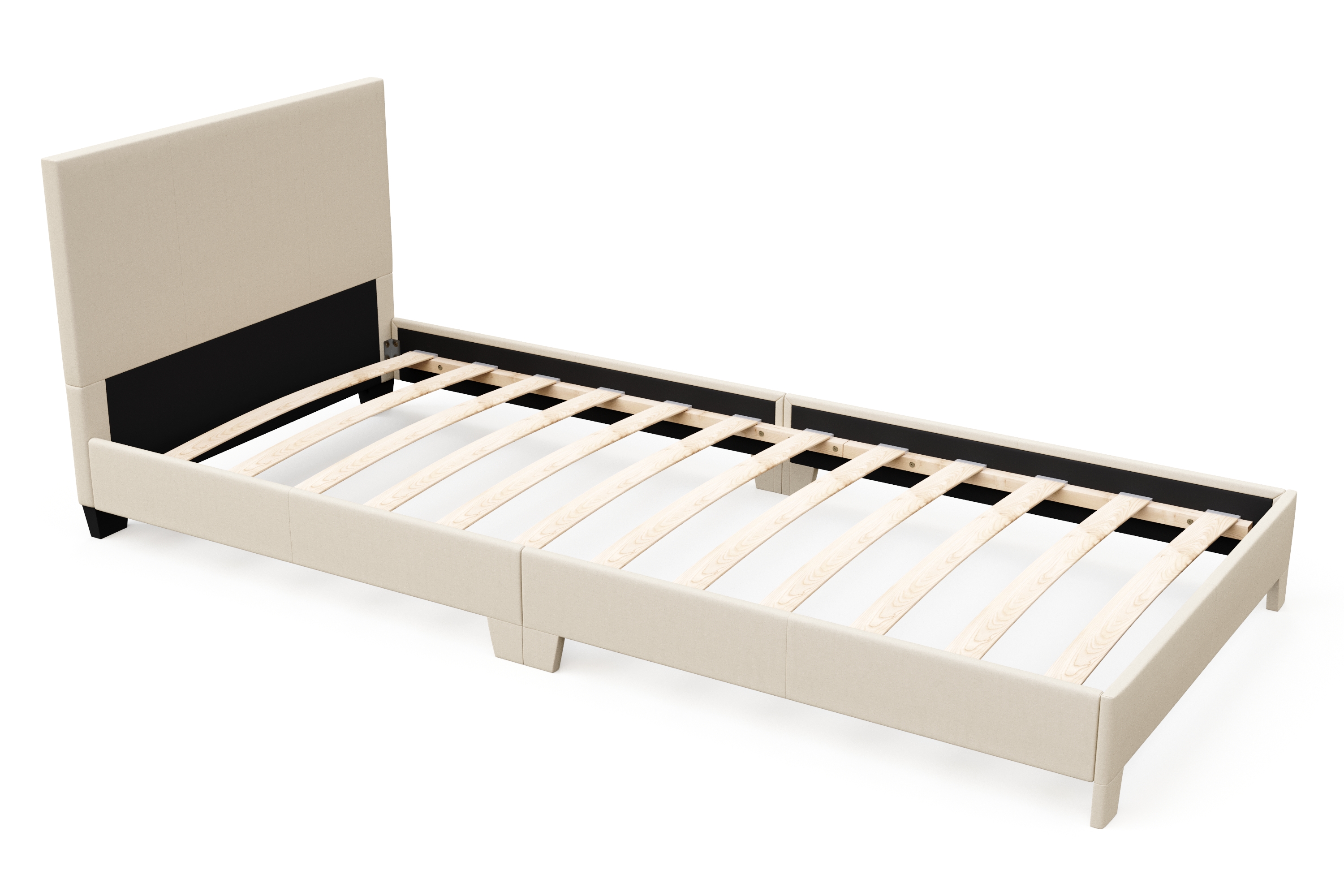 Krevat Tek JUNA 90x200 cm – 600790 90 beige - Image 3