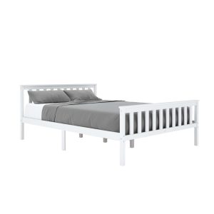 Krevat Druri Emily 140 x 200 cm –610534 WHITE -140